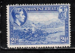 MONTSERRAT Scott # 96 MH - KGVI & Sea Island Cotton - Montserrat