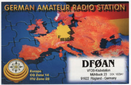 AK 208341 QSL - Germany - Rügland - Radio