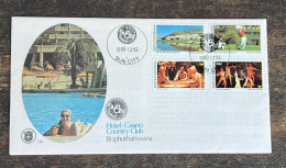 P) 1980 SOUTH AFRICA, BOPHUTHATSWANA TOURISM, COUNTRY CLUB THE SUN CITY, COMPLETE EMISSION, FDC XF - Sonstige & Ohne Zuordnung