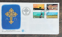 P) 1981 SOUTH AFRICA, BOPHUTHATSWANA EASTER, THE PASSION HISTORY OF CHRIST, COMPLETE EMISSION, FDC XF - Sonstige & Ohne Zuordnung