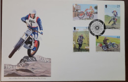 P) 1997 ISLE OF MEN, MOTOCROSS OF NATIONS, COMPLETE EMISSION, MULTICOLOURED, FDC XF - Man (Ile De)