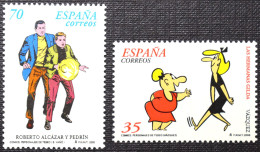 España Spain 2000 Comics  Mi 3545/46  Yv 3279/80  Edi 3712/13  Nuevo New MNH ** - Neufs