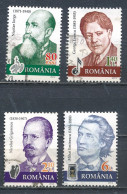 °°° ROMANIA - Y&T N° 5578/84 - 2012 °°° - Used Stamps