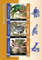 Guinea Bissau 2021, Animals, Extict Dodo, Parrot, Penguins, 3val In BF - Pinguini