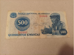 Billete Angola, 500 Kwanzas, Año 1979 - Angola