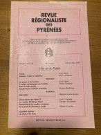 Revue Régionaliste Pyrénées 1983 237 Couches A Escargots Grotte POEYMAU ARUDY - Midi-Pyrénées