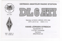 AK 208361 QSL - Germany - Leinefelde - Radio