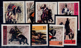 POLAND 1972 POLISH EQUIPMENT FROM THE 10TH TO THE 20TH CENTURY MI No 2222-9 MNH VF!! - Nuevos