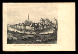 57 - FENETRANGE - FINSLINGEN - GRAVURE DE LA VILLE EN 1604 - Fénétrange