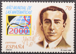 España Spain  2000  Matemáticas Julio Rey Pastor  Mi 3542  Yv 3276  Edi 3709  Nuevo New MNH ** - Unused Stamps