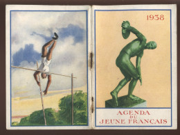 AGENDA DU JEUNE FRANCAIS 1938 EDITE PAR LE MINISTERE DE LA DEFENSE NATIONALE ET DE LA GUERRE - Altri & Non Classificati