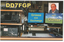 AK 208382 QSL - Germany - Eschwege - Radio Amateur