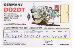 AK 208398 QSL - Germany - Dortmund - Radio Amateur