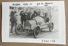 1911 - GP Le Mans - Ernest Friedrich - 14 X 9 Cm (REPRO PHOTO !  Zie Beschrijving, Voir Description, See Description) ! - Sporten