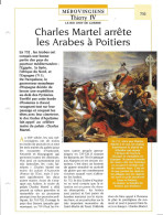 FICHE ATLAS: CHARLES MARTEL ARRETE LES ARABES A POITIERS -MEROVINGIENS - History