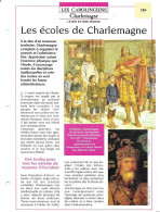 FICHE ATLAS: LES ECOLES DE CHARLEMAGNE -CAROLINGIENS - Historia