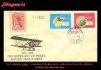 AMERICA. COLOMBIA SPD-FDC. 1969 CINCUENTENARIO DEL PRIMER SERVICIO POSTAL AÉREO - Colombia