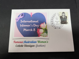 17-3-2024 (3 Y 17) International Women's Day (8-3-2024) Famous Australian Women - Collete Dinnigan (fashion) - Sonstige & Ohne Zuordnung