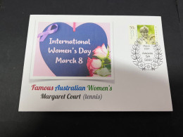 17-3-2024 (3 Y 17) International Women's Day (8-3-2024) Famous Australian Women - Margaret Court (tennis) - Otros & Sin Clasificación