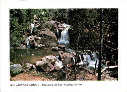 17-3-2024 (3 Y 16)  Brazil (posted To France Underpaid And Taxed In 1986 ?) Sao José Dos Campos (waterfall & Trees) - Bomen