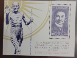 O) 1997 SOUTH AFRICA, MAHATMA GANDHI,  CONGRESS ALLIANCE FOR DEMOCRATIC SOUTH AFRICA, MNH - Sonstige & Ohne Zuordnung