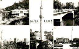 73925034 Banja_Luka_Banjaluka_Bosnia Teilansichten Minarett Bruecke Schloss - Bosnia And Herzegovina