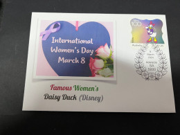 17-3-2024 (3 Y 19) International Women's Day (8-3-2024) Famous Women - Daisy Duck (Disney) - Autres & Non Classés