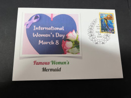 17-3-2024 (3 Y 19) International Women's Day (8-3-2024) Famous Women - Mermaid (Disney) - Altri & Non Classificati