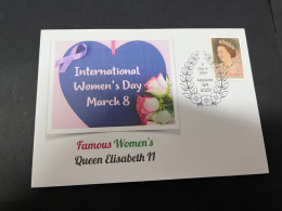 17-3-2024 (3 Y 19) International Women's Day (8-3-2024) Famous Women - Queen Elizabeth II - Altri & Non Classificati