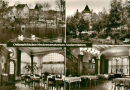 73924938 Aschersleben Orthopaedisches Kindersanatorium Parkteich Wintergarten Sp - Aschersleben