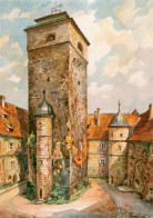 73924914 Kronach_Oberfranken Feste Rosenberg Festungsturm Aquarell C. Freytag Ku - Kronach