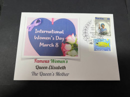 17-3-2024 (3 Y 19) International Women's Day (8-3-2024) Famous Women - Queen Elizabeth - The Queen's  Mother - Sonstige & Ohne Zuordnung