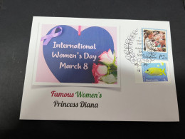 17-3-2024 (3 Y 19) International Women's Day (8-3-2024) Famous Women - Princess Diana Of Wales - Autres & Non Classés