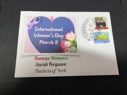 17-3-2024 (3 Y 19) International Women's Day (8-3-2024) Famous Women - Duchess Of York - Sarah Ferguson - Autres & Non Classés