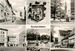 73883760 Aschersleben Tie Wappen Am Rathaus Markt Platz Der Jugend Aschersleben - Aschersleben