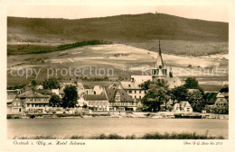 73777998 Oestrich-Winkel Ansicht Vom Rheinufer Aus Hotel Schwan Kirche Oestrich- - Oestrich-Winkel