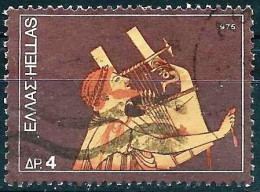 Greece 1975 - Mi 1221 - YT 1199 ( Musical Instrument : Citharede ) - Gebraucht