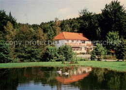 73721799 Hesseln Westfalen Waldgasthaus Cafe Hesseltal Schwanenteich Hesseln Wes - Halle I. Westf.