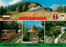 73721603 Hrebienok Hotel Hrebienok Pozemna Lanovka Bilikova Chata Studenovodsky  - Slowakei