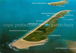 73721545 Juist Nordseebad Fliegeraufnahme Mit Insel Norderney Juist Nordseebad - Juist