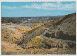 Australia TASMANIA TAS Bare Copper Mine Hills Highway QUEENSTOWN Douglas DS288 Postcard C1970s - Altri & Non Classificati