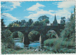 Australia TASMANIA TAS Historic Bridge Coal River RICHMOND Douglas DS313 C1970s Postcard 1 - Other & Unclassified