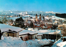 73574888 Lindenberg Allgaeu Gesamtansicht Mit Alpenpanorama Im Winter Lindenberg - Lindenberg I. Allg.