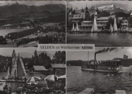 51362 - Österreich - Velden - Mit 4 Bildern - Ca. 1965 - Velden