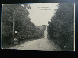 FORET DE DESVRES                                            ROUTE DE BOULOGNE - Desvres