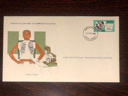 NIGERIA SPECIAL COVER 1982 YEAR  TUBERCULOSIS HEALTH MEDICINE STAMPS - Nigeria (1961-...)