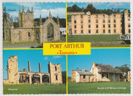 Australia TASMANIA TAS Convict Prison Ruins PORT ARTHUR Douglas DS343 Multiview Postcard C1970s - Port Arthur