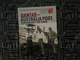 (folder 17-3-2024) Australia Post - QANTAS OZ Post Centenary - Presentation Pack (no Stamps) + 1 Cover - Presentation Packs
