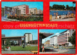 73574293 Eisenhuettenstadt 6. Wohnkomplex Am Froebelring Schwimmbad Leninallee S - Eisenhüttenstadt