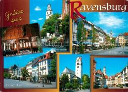 73573617 Ravensburg Wuerttemberg Rathaus Saal Blaserturm Marienplatz Bachstrasse - Ravensburg